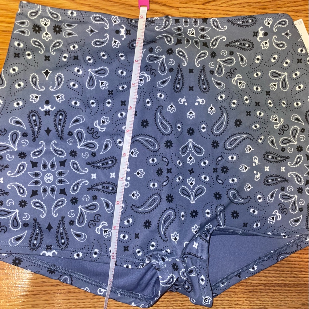PINK HIGH-WAIST SHORTIE BIKINI BOTTOM - Picture 4 of 7